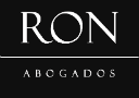 Logo de Ron Abogados en blanco y negro